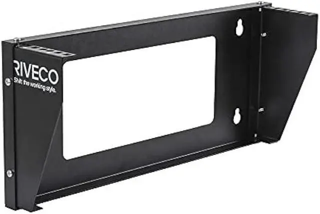 Main image of RIVECO 2U Wall Mount Rack for Network| Reinforced Heavy Load 66-99 LBS Small Server Racks Vertical & Horizontal Mounting for 19 inches IT & Studio Equipment.