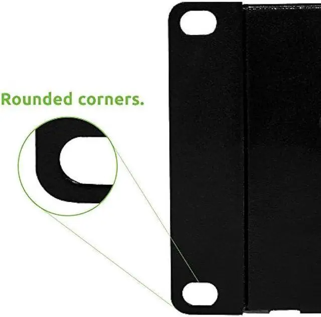 Alt view image 5 of 5 - Navepoint Rack Mount Drawer for 19-Inch Server Cabinet Case Or DJ with Lock and Key 3U Black