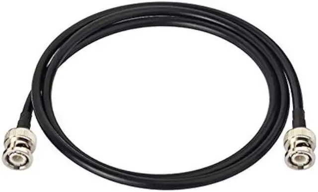 Main image of Bingfu BNC Male to BNC Male RG58 50 Ohm Coaxial Jumper Cable 1m 3 feet for CB Radio Amateur Mobile Ham Radio Police Scanner Patch Panel Rack Mount Oscilloscope Scope Signal Function Generator
