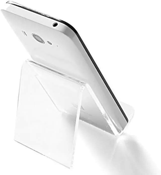 Alt view image 3 of 4 - 10x Mobile Phone Display Holder Cellphone Stand Retail Show Rack Mounts Acrylic