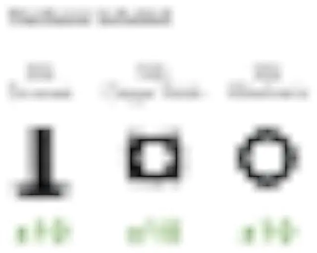 Alt view image 2 of 4 - Navepoint M6 Cage Nuts and Screws for Rack Mount Server Shelves Cabinets Set of 10