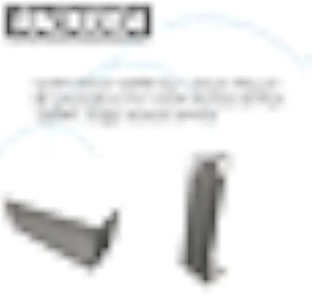 Alt view image 4 of 5 - UniFi US-8-150W Ear - RACKIDEA | RI-UB8RMBA | Rack Mount Brackets(Ear) for UniFi Switch 8 Port 150W / Edge Switch 8 Port