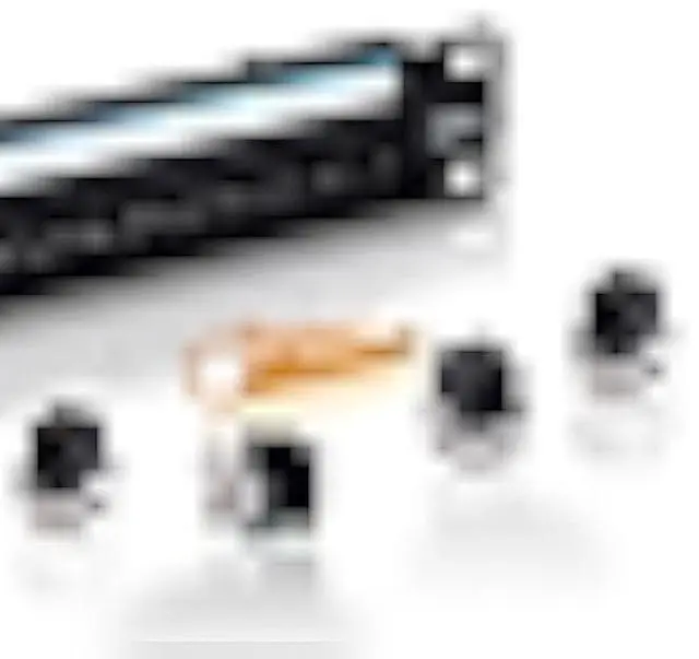 Main image of Cat6 Patch Panel 24 Port with Keystone, RJ45 Network Panel 19 Inch, Punch Down Keystone Ethernet Patch Panel with Back Bar