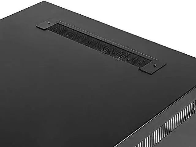 Alt view image 4 of 6 - NavePoint 9U Portable Server Rack with Casters - 9U Network Rack Open Frame with Adjustable Rails, 132lbs Capacity - Up to 22.6 Deep 19-Inch Rack for IT Equipment, Telecom & A/V, Black