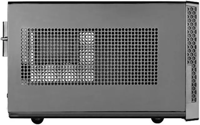 Alt view image 5 of 7 - SilverStone Technology Ultra Compact Mini-ITX Computer Case with Mesh Front Panel Black (SST-SG13B-USA)