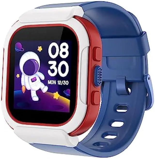 Main image of Smart Watch for Kids Girls Boys, Kids Watch Fitness Tracker Watch with Pedometer Heart Rate Monitor Sleep Tracker Alarm Clocks Puzzle Games Calculator IP68 Waterproof, Kids Gift Blue
