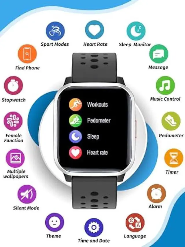 Alt view image 3 of 5 - Kids Smart Watch Girls Boys, SmartWatch for Kids Smart Watch Gifts for 4-16 Years Old with Sleep Mode 19 Sports Mode Pedometer Birthday Gift for Boys Girls