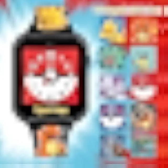 Alt view image 3 of 5 - Accutime Pokémon Interactive Kids Smartwatch  Touchscreen Watch with Games, Camera, Voice Recorder, Step Tracker, Alarm & Timer  10 Pokémon Watch Faces, USB Rechargeable  Fits Wrists 5.5 to 8
