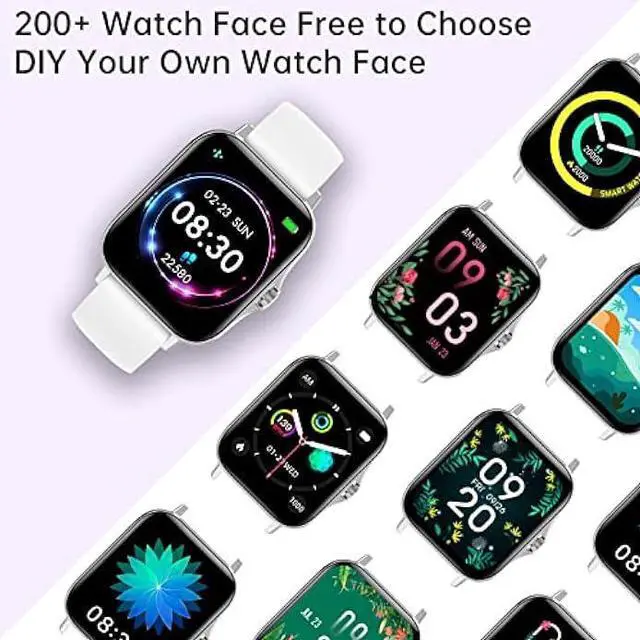 Alt view image 4 of 5 - Smart Watches for Women(Answer/Make Call) 1.69 HD 100+/DIY Deal Fitness Tracker with Sleep Health Monitor Heart Rate/Blood Pressure/Blood Oxygen Pedomete Smartwatch for iPhone & Android