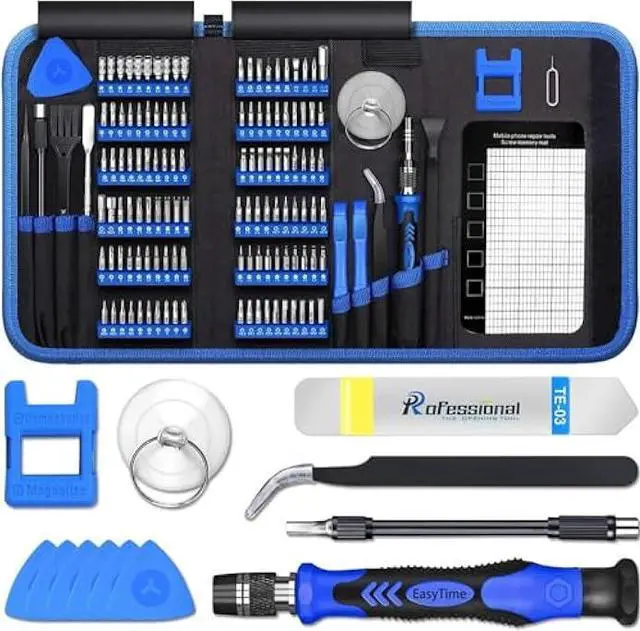 Main image of 140 in 1 Precision Screwdriver Set, Professional Computer, Laptop Repair Tool Kit, Cell Phone Repair Tool Kit, Compatible for iPhone, Tablet, Macbook, PC, and Xbox Repair