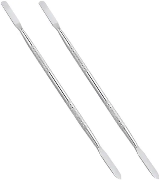 Main image of Metal Spudger for Electronics Repair, Double-Ended Stainless Steel- 2 Pcs Electronics Opening Pry Tool Metal Opening Spudger for Cell Phone, Tablet, MP3, Laptop