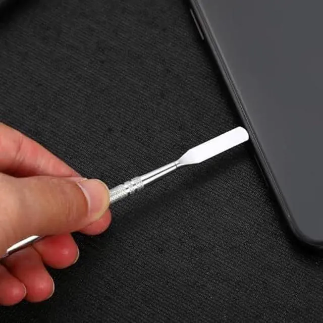 Alt view image 4 of 5 - Metal Spudger for Electronics Repair, Double-Ended Stainless Steel- 2 Pcs Electronics Opening Pry Tool Metal Opening Spudger for Cell Phone, Tablet, MP3, Laptop