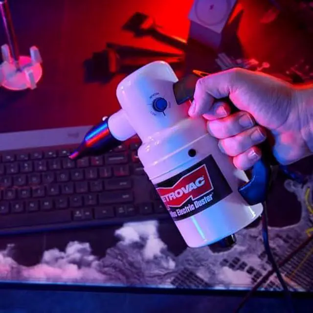 Alt view image 2 of 5 - METROVAC Electric Duster with Variable Speed Control - ED-500V, Powerful Computer Blower/Cleaner