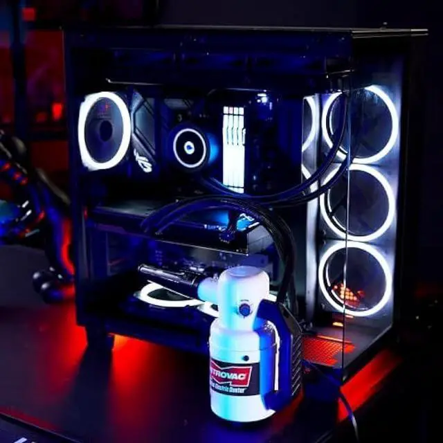 Alt view image 4 of 5 - METROVAC Electric Duster with Variable Speed Control - ED-500V, Powerful Computer Blower/Cleaner