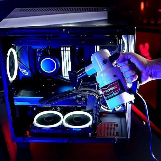 Alt view image 5 of 5 - METROVAC Electric Duster with Variable Speed Control - ED-500V, Powerful Computer Blower/Cleaner