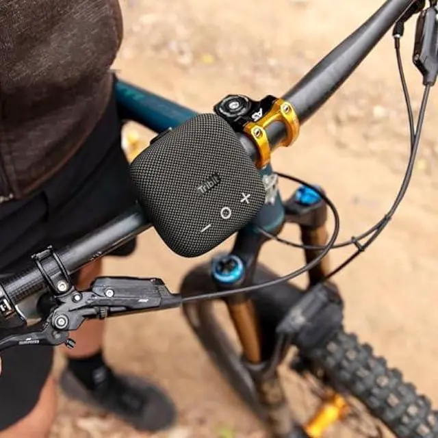 Alt view image 6 of 6 - Tribit StormBox Micro 2 Wireless Portable Speaker: 10W Loud Deep Bass Sound, IP67 Waterproof Bike Speaker with Bluetooth 5.3, 12H Playtime, TWS Pairing for Camping Travel Hiking