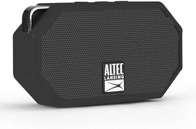 Main image of Altec Lansing Mini H2O - Waterproof Bluetooth Speaker, IP67 Certified & Floats in Water, Compact & Portable Speaker for Hiking, Camping, Pool, and Beach,Black