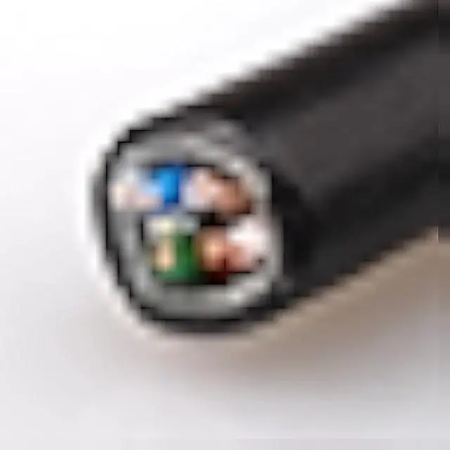 Alt view image 3 of 6 - 150' FT Oxygen-Free Copper CAT6 Heavy Duty Waterproof Outdoor Direct Burial UV Resistant Ethernet LAN Network Patch Cable RJ45 Cord