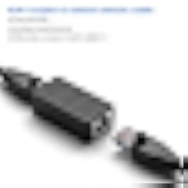 Alt view image 2 of 7 - Dingsun RJ45 Coupler, Ethernet Extender Female to Female Ethernet Coupler for Cat7/ Cat6/ Cat5/ Cat5e(20Pack, Black)