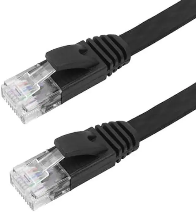 Alt view image 3 of 5 - REXUS 2-Pack Retractable Cat 6 Flat Ethernet Network Cable 6.6 FT, 10 Gigabit High Speed LAN Wires Internet Patch Cable with RJ45 Connector for Xbox,PS4,Router, Modem,Switch(C6R20x2)