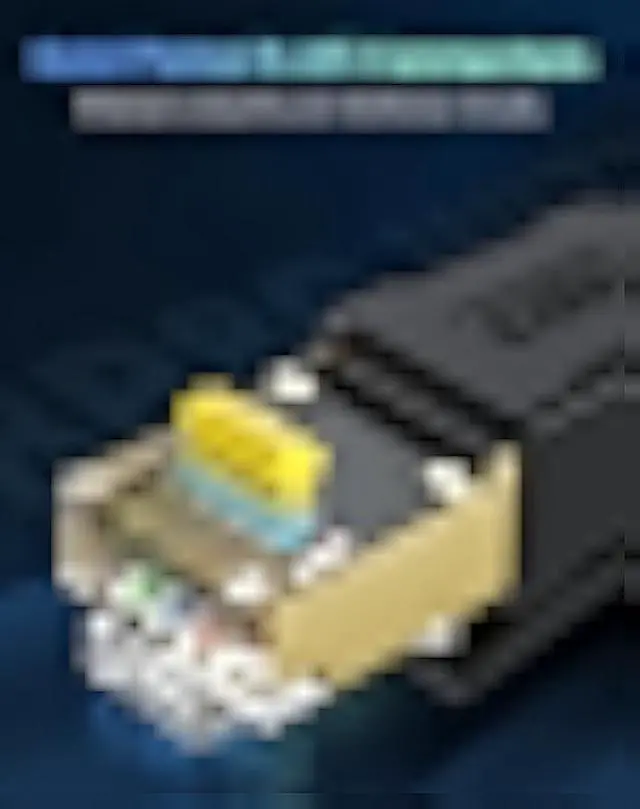 Alt view image 4 of 7 - BUSOHE Cat 8 Ethernet Cable 50 FT, High Speed 40Gbps 2000Mhz Braided Network Internet Cable with Gold Plated RJ45 Connector, Heavy Duty LAN Cable S/FTP UV Resistant for Router/Gaming/PC, 30 Clips