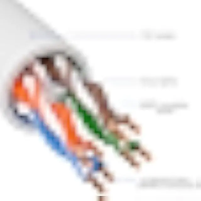 Alt view image 2 of 5 - Cat 6 Ethernet Cable 200 FT, Long High Speed Cat6 Internet Cable, White Snagless Patch Cord, Flexible, Network, LAN, PoE, Standard RJ45 Connector for PC, Server, Router, Modem, TV, PS5 - with 15 Ties