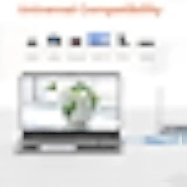 Alt view image 4 of 6 - CableCreation 15 Feet (5-Pack) CAT 5e Ethernet Patch Cable, RJ45 Computer Network Cord, Cat5/Cat5e/Cat6 LAN Cable UTP 24AWG+100% Copper Wire for PC, Mac, Laptop, PS3, PS4, Xbox, 4.57m, Blue