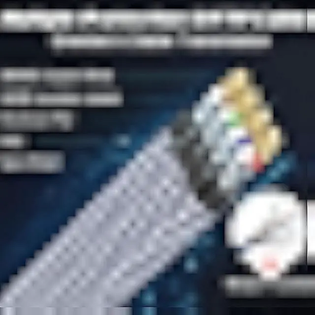 Alt view image 3 of 5 - Cat 8 Ethernet Cable 50 ft, Fastest Cat8 Internet Network Cable High Speed 2000Mhz 40Gbps S/FTP RJ45 Cables for Gaming/PS4/5/Cat 9 Network, Braided Heavy Duty LAN Cable Shielded in Wall/Indoor&Outdoor