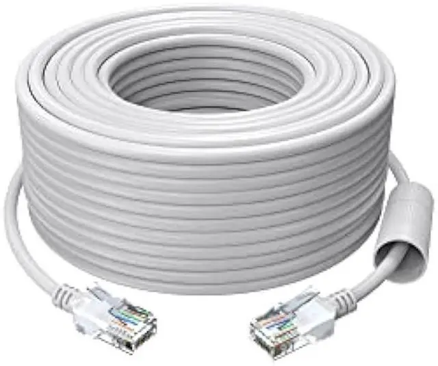 Main image of ZOSI Cat5e 150ft(45m) Ethernet Network Cable High Speed Network RJ45 Wire Cord for POE Security Cameras, PoE Switch, Internet Router, Laptop, Computer,Wireless IP Cameras