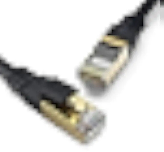 Alt view image 2 of 6 - Outdoor Ethernet Cable 60 ft, Heavy Duty Cat 8 Ethernet Cable Internet Cable LAN Cable High Speed Ethernet Cables - Faster Than Cat7/Cat 6e Ethernet Cable