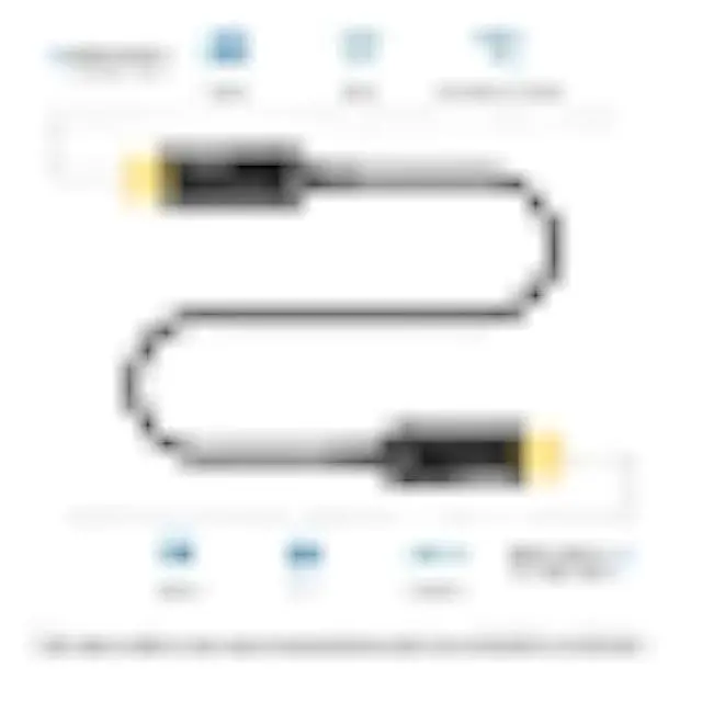 Alt view image 5 of 5 - 8K Fiber HDMI Cable 50ft, Fiber Optic HDMI 2.1 Cable 8K@60Hz,4K@120Hz 48Gbps, Dynamic HDR, eARC Compatible with RTX 3080/3090 Xbox Series X PS5 Denon AV Receiver LG Samsung Sony TV