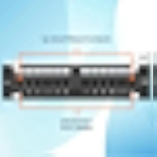 Alt view image 2 of 5 - MANHATTAN 12-Port Network Patch Panel Cat-6  1U UL Listed - Wall Mount with 89D Bracket - Installer Grade 3µ Gold Plated Contacts - Lifetime Mfg Warranty 720779