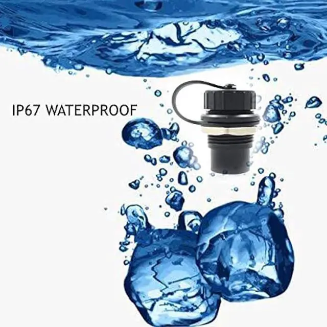 Alt view image 2 of 5 - PENGLIN 2PCS Waterproof USB 3.0 Panel Mount Coupler, IP67 USB Pass Through Connector, Female to Female Bulkhead Extension Adapter