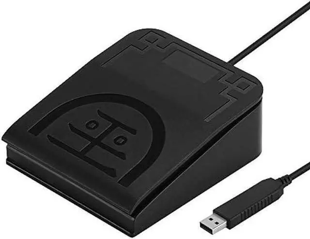 Main image of iKKEGOL Upgraded USB Single Foot Pedal Optical Switch Control One Key Program Computer Keyboard Mouse Game Action HID