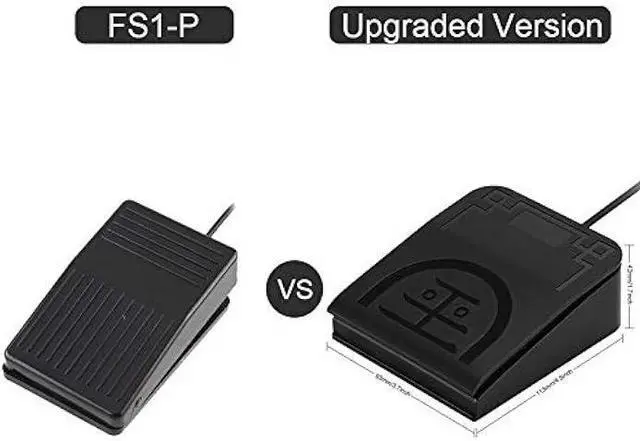 Alt view image 5 of 5 - iKKEGOL Upgraded USB Single Foot Pedal Optical Switch Control One Key Program Computer Keyboard Mouse Game Action HID