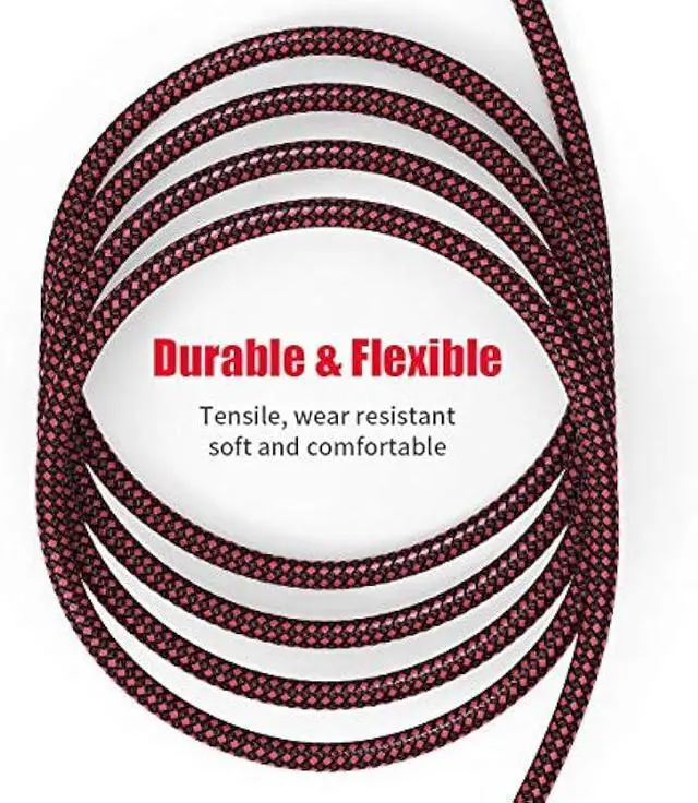 Alt view image 3 of 5 - BIFALE XLR Female to 1/4 TS Cable 6ft 2Pack, Nylon Braided Microphone Cable TS 6.35mm Mono Jack Unbalanced Microphone Cable Heavy Duty Mic Cable