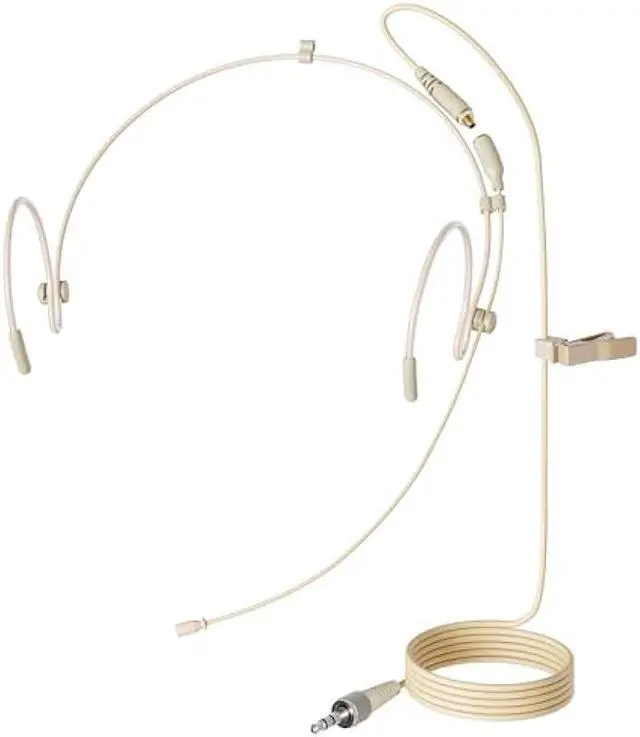 Main image of J K Professional Headset/Headworn Microphone MIC-J 071S Compatible with Sennheiser Wireless System - Omnidirectional Mic - Super Lightweight & Creative Design & Smallest Cartridge