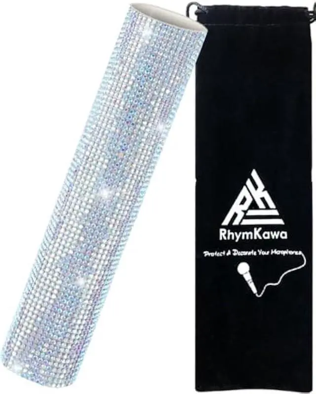 Main image of Bling Wireless Microphone Decorate for Universal Handheld and Beta58 SM58 Beta87 PG58, Eyes Catching for Event (Mic NOT Included)