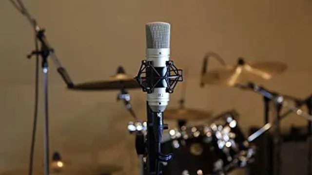 Alt view image 2 of 7 - Tascam TM-80 Large Diaphagm Condenser Microphone,Silver