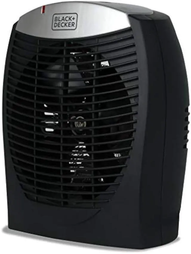 Main image of BLACK+DECKER Electric Heater, Personal Heater with 3 Settings, Portable Heater for Office, Home or Bedroom, Space Heater with Adjustable Thermostat Control & E-Save Function