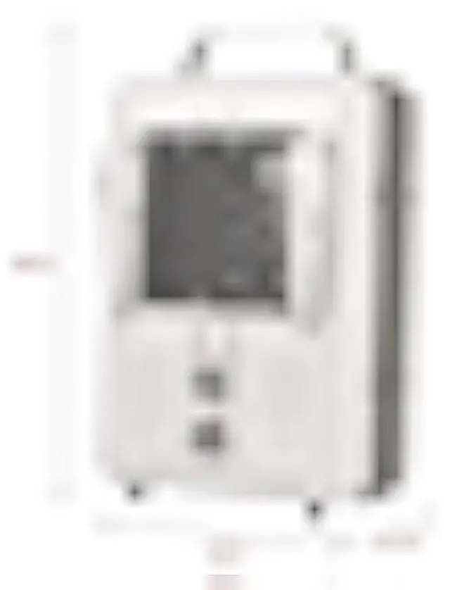 Alt view image 3 of 3 - TPI Corporation 188TASA Fan Forced Portable Heater  Milk House Style Fan, 1500/1300W, 120V, Durable Winter Care Accessory. Genuine Heating Equipment white/off-white