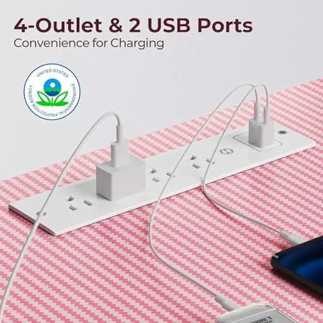 Alt view image 4 of 7 - SEVEN WARRIOR Gaming Desk 50.4 with LED Light & Power Outlets, L-Shaped Gaming Desk Carbon Fiber Surface with Monitor Stand, Ergonomic Gamer Table with Headphone Hook, Pink