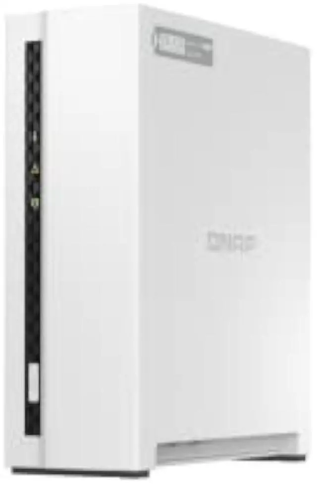 Alt view image 5 of 7 - QNAP TS-133-US 1 Bay Affordable Desktop NAS with ARM Cortex-A55 Quad-core Processor and 2 GB DDR4 RAM (Diskless)