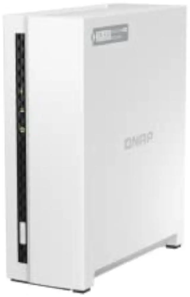 Alt view image 6 of 7 - QNAP TS-133-US 1 Bay Affordable Desktop NAS with ARM Cortex-A55 Quad-core Processor and 2 GB DDR4 RAM (Diskless)