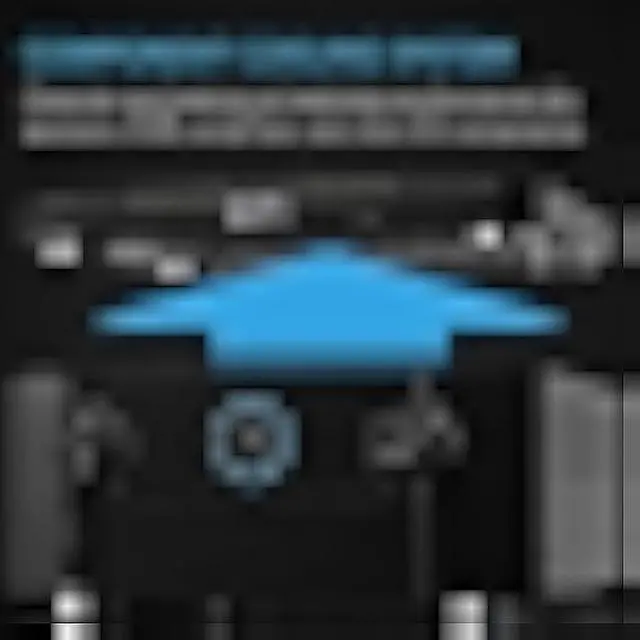 Alt view image 2 of 5 - AC Infinity AIRCOM T10, Quiet Cooling Blower Fan System 17 Front-Exhaust, for Receivers, Amps, DVR, AV Cabinet Components, Compatible with Digital Video Recorder