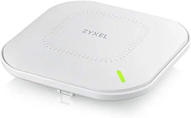 Alt view image 2 of 6 - Zyxel True WiFi 6 AX3000 Multi-Gigabit Business Access Point | 2.5G Uplink & 1 GbE Passthrough | Mesh, Seamless Roaming, Captive Portal | Hybrid Cloud | POE+ Support | AC Adapter Included | NWA210AX