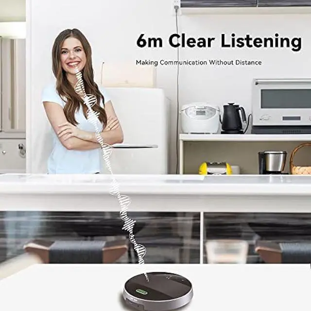 Alt view image 4 of 5 - Tenveo MagiCall Conference Speaker with Microphone, Bluetooth/Wireless/USB omnidirectional Speakerphone Noise Cancelling Conference Call 360 Pickup for 10~15 People Online Meeting