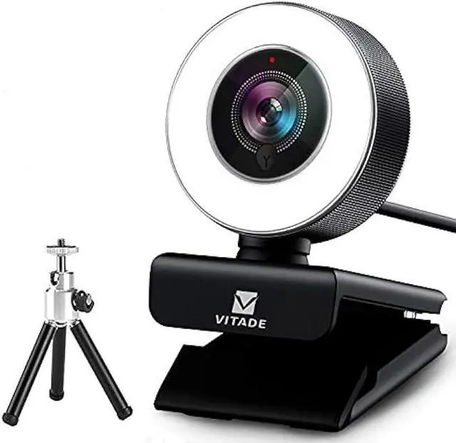Main image of Streaming Webcam 1080P, 960A HD Web Camera USB Web Cam for Gaming Conferencing Video Chatting Mac Windows Desktop Computer Laptop Wide Angle Webcam with Ring Light & Microphone & Tripod