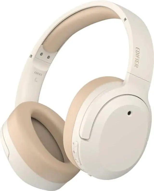Main image of Edifier W820NB Plus Hybrid Active Noise Cancelling Headphones - LDAC Codec - Hi-Res Audio Wireless & Wired - Fast Charge - Over Ear Bluetooth V5.2 Headphones for Travel/Home/Office- Ivory