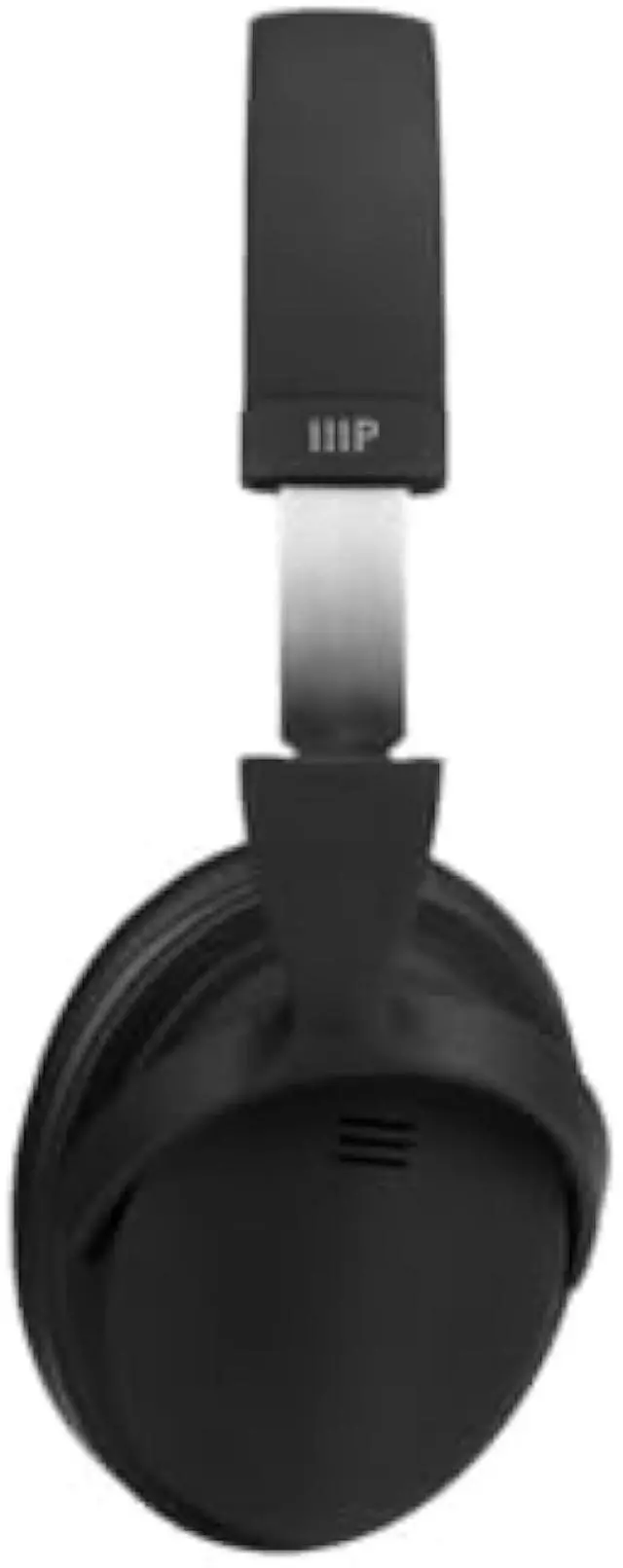 Alt view image 3 of 6 - Monoprice Wireless Over Ear Headphones - Active Noise Cancelling (ANC) Bluetooth 5.0, Extended Playtime, Qualcomm aptX Audio, 40mm Drivers, Black